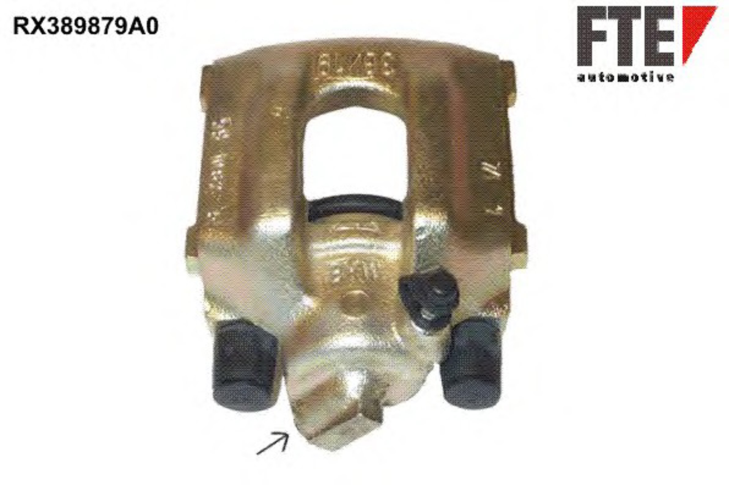 Суппорт тормозной FTE RX389879A0
