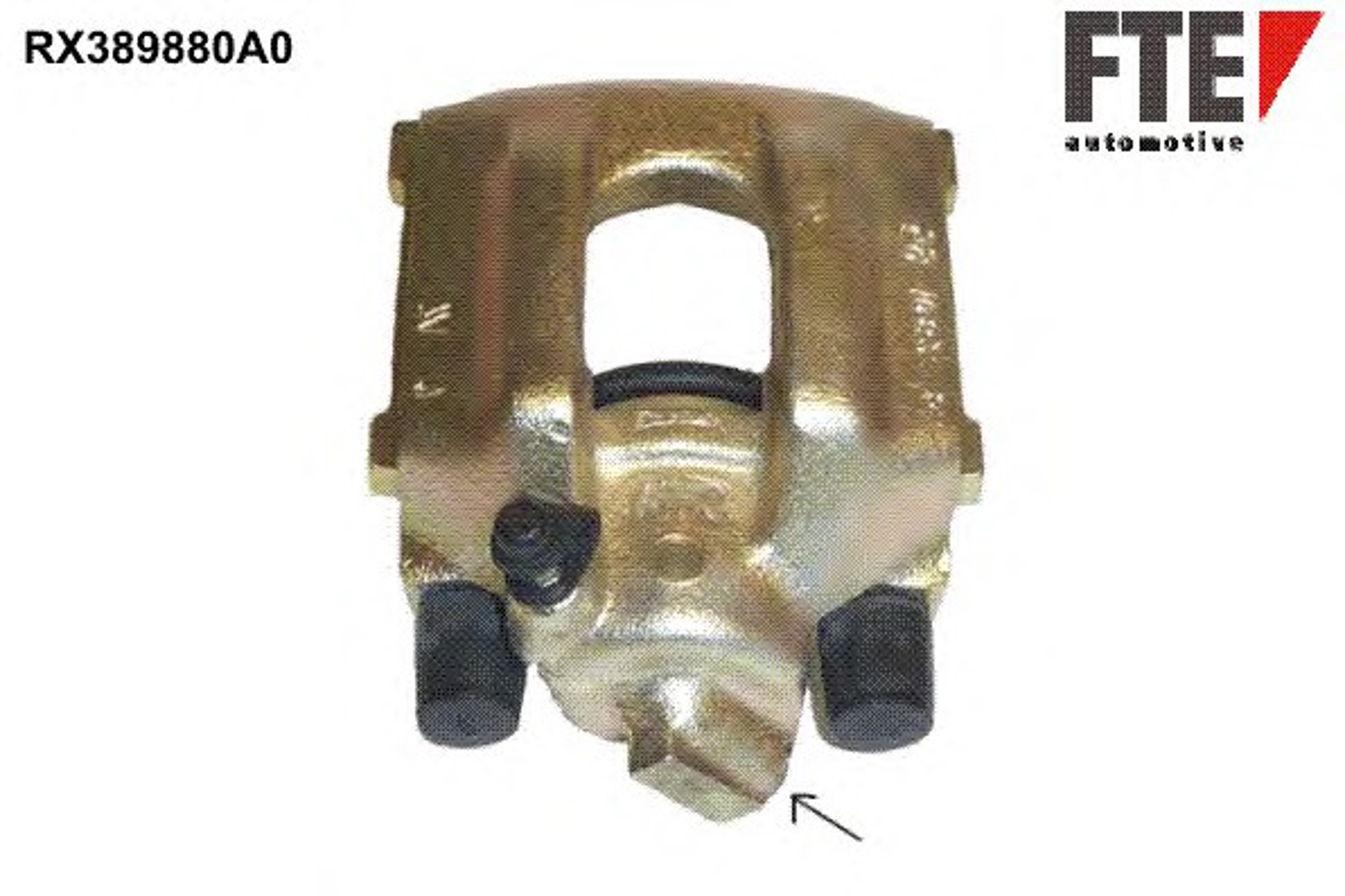 Суппорт тормозной FTE RX389880A0