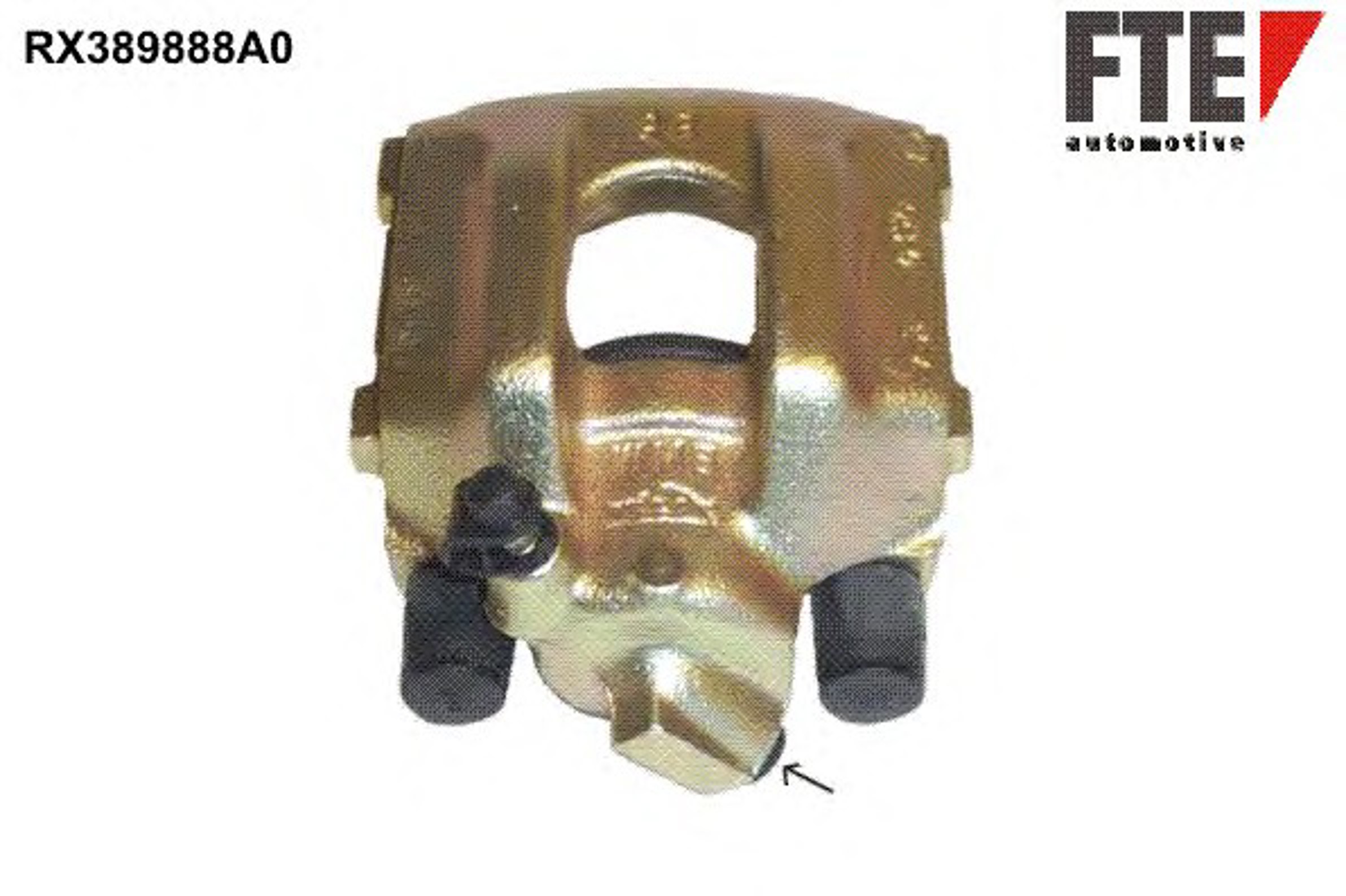 Суппорт тормозной FTE RX389888A0