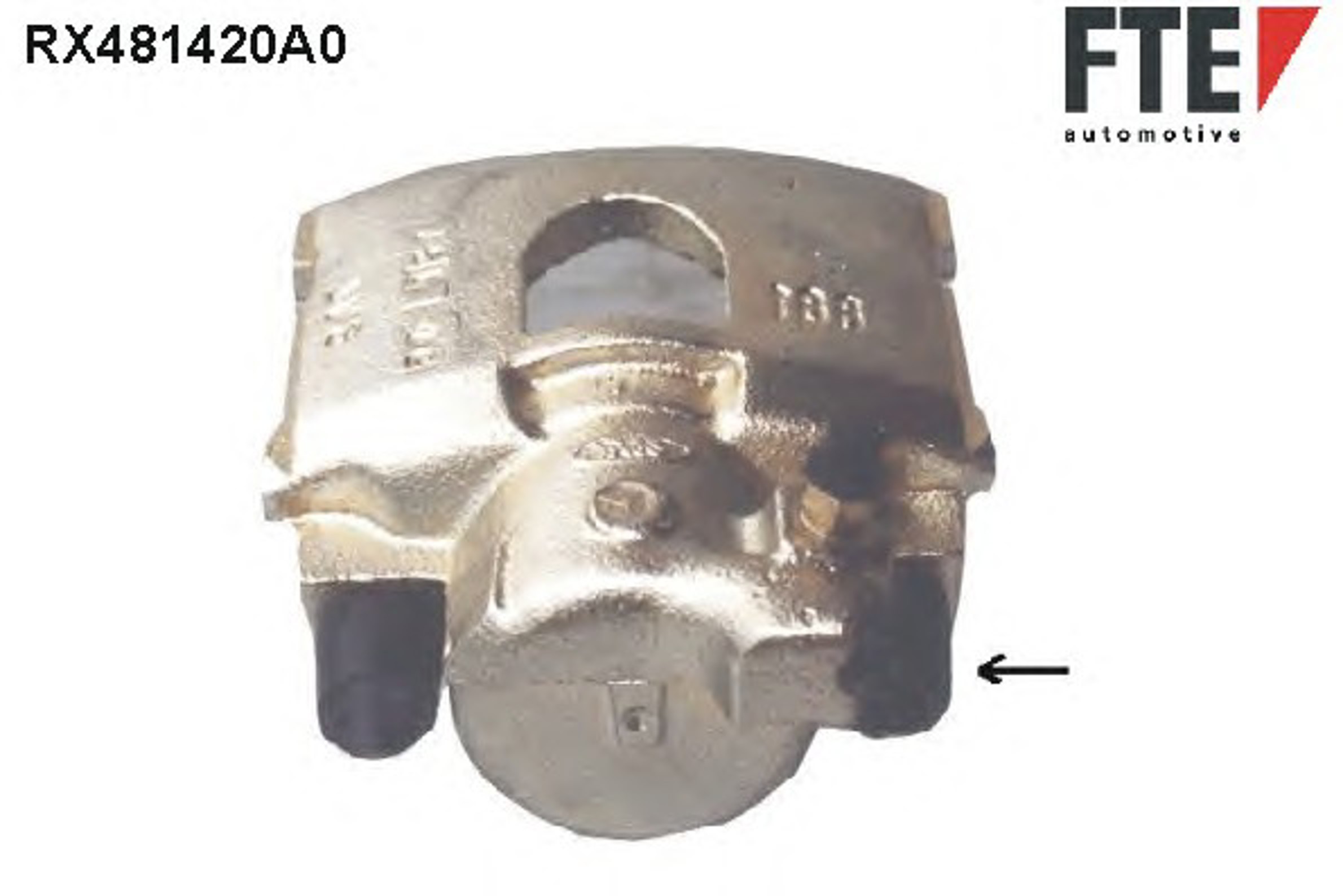 Суппорт тормозной FTE RX481420A0