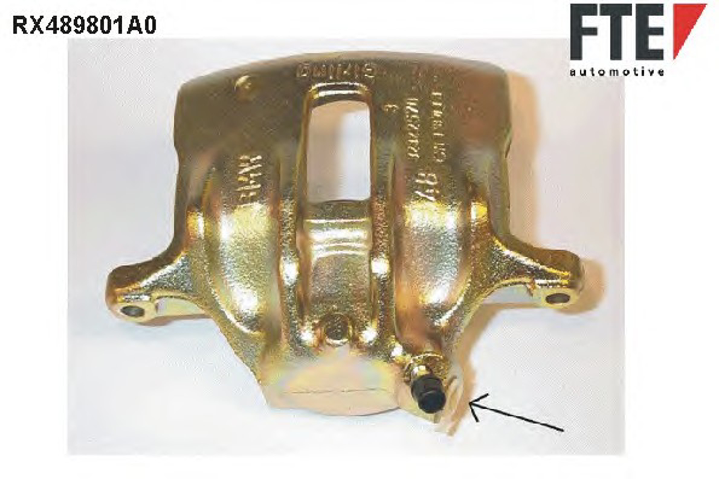 Суппорт тормозной FTE RX489801A0