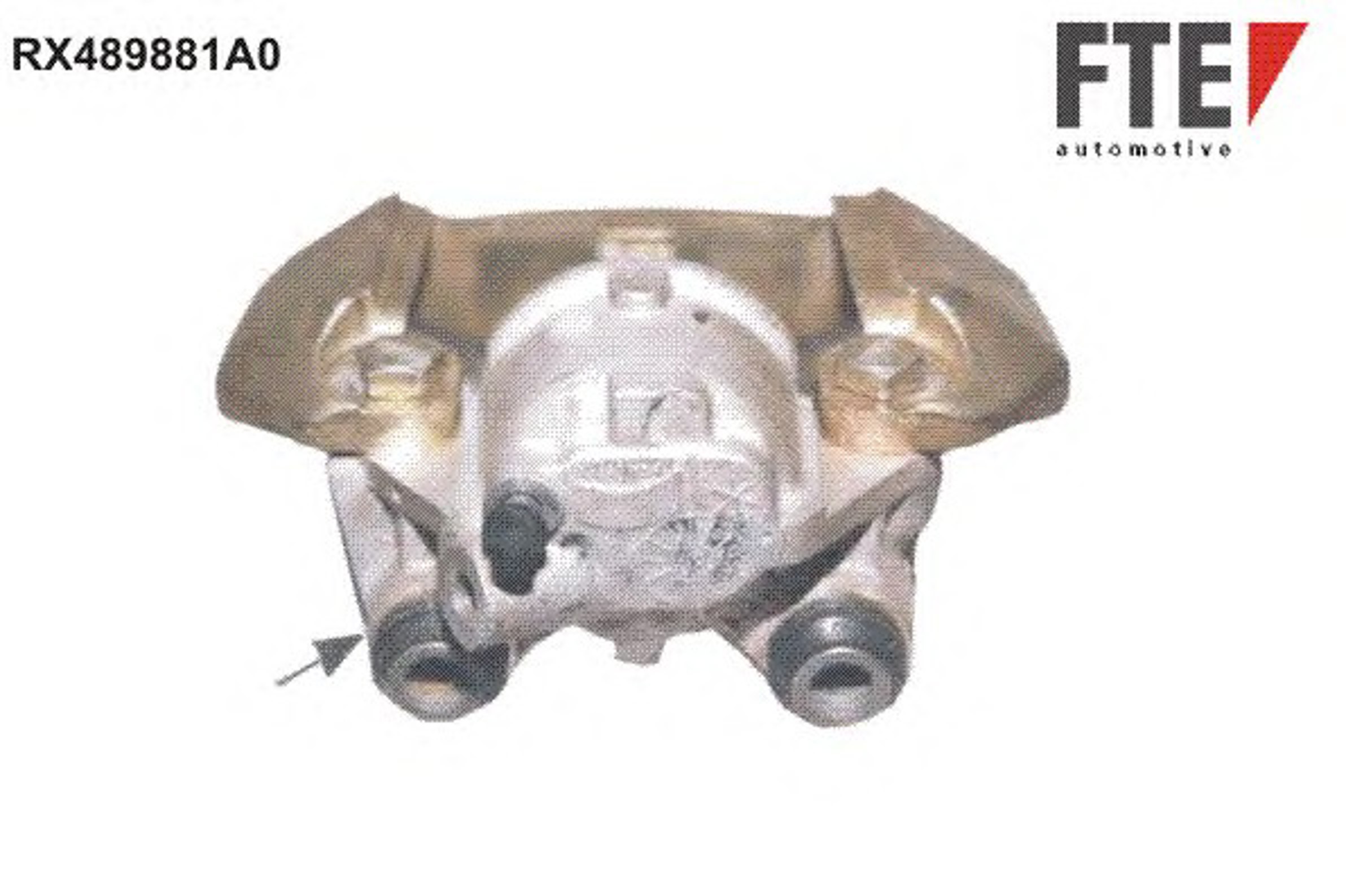 Суппорт тормозной FTE RX489881A0
