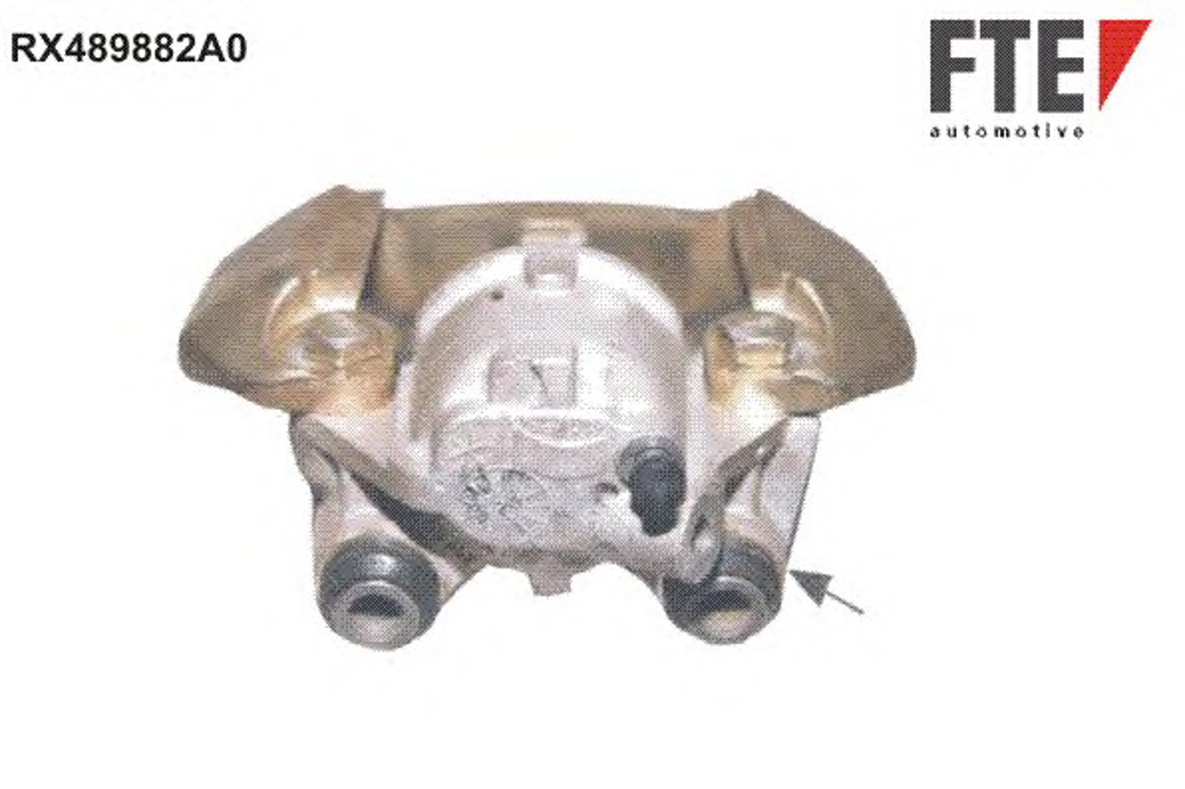Суппорт тормозной FTE RX489882A0