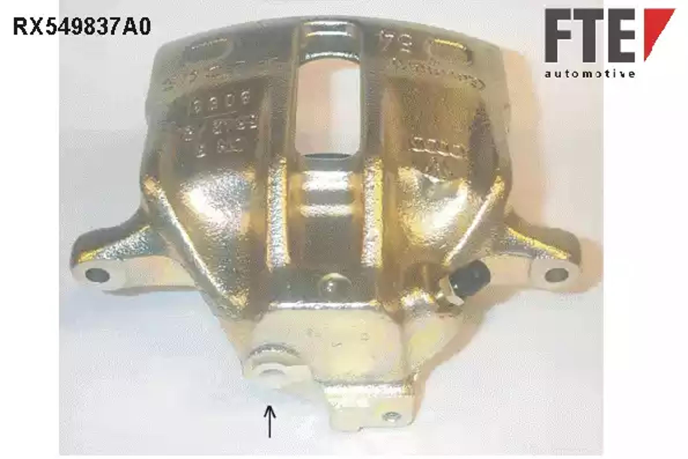 Суппорт тормозной FTE RX549837A0