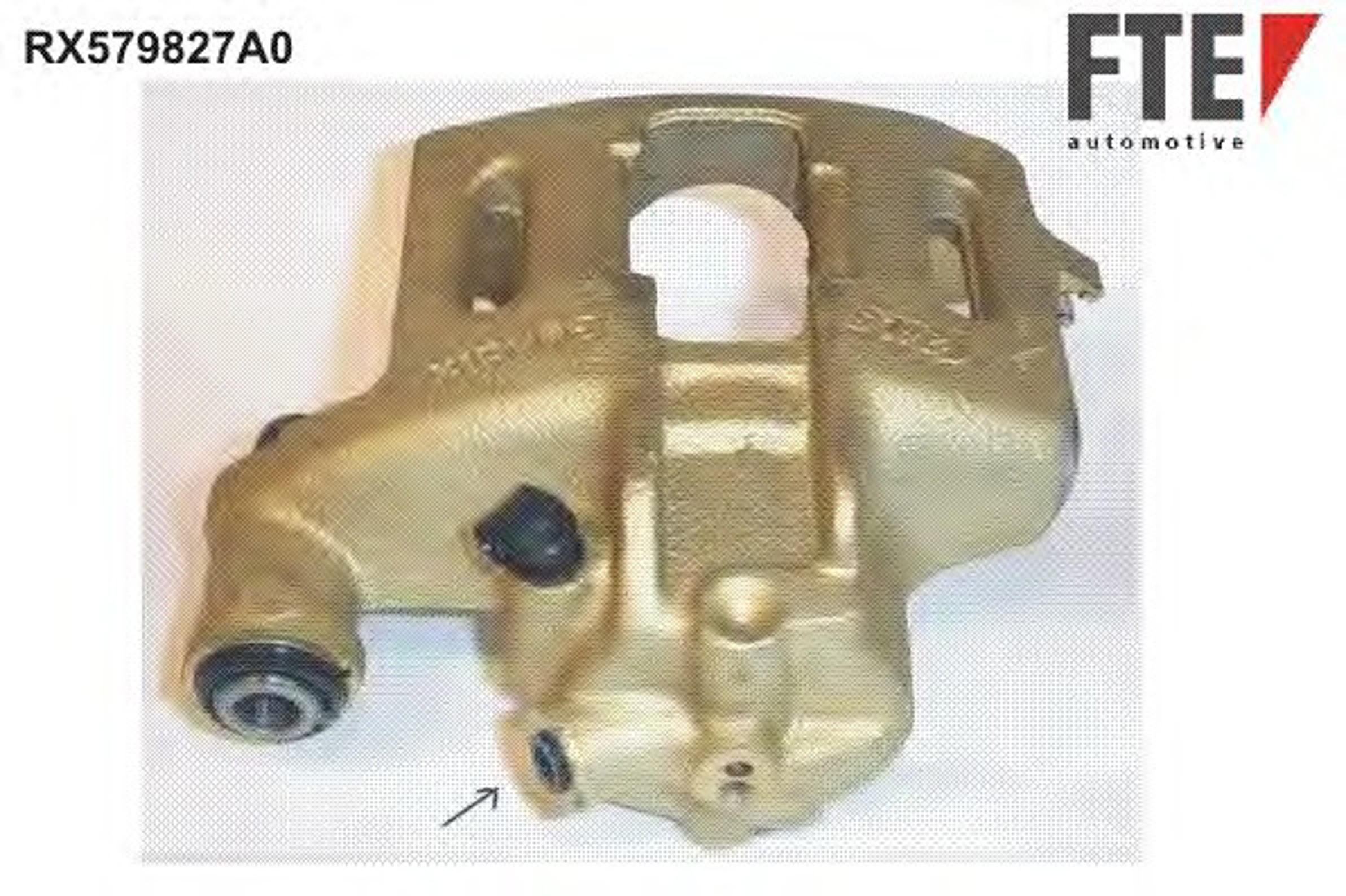 Суппорт тормозной FTE RX579827A0