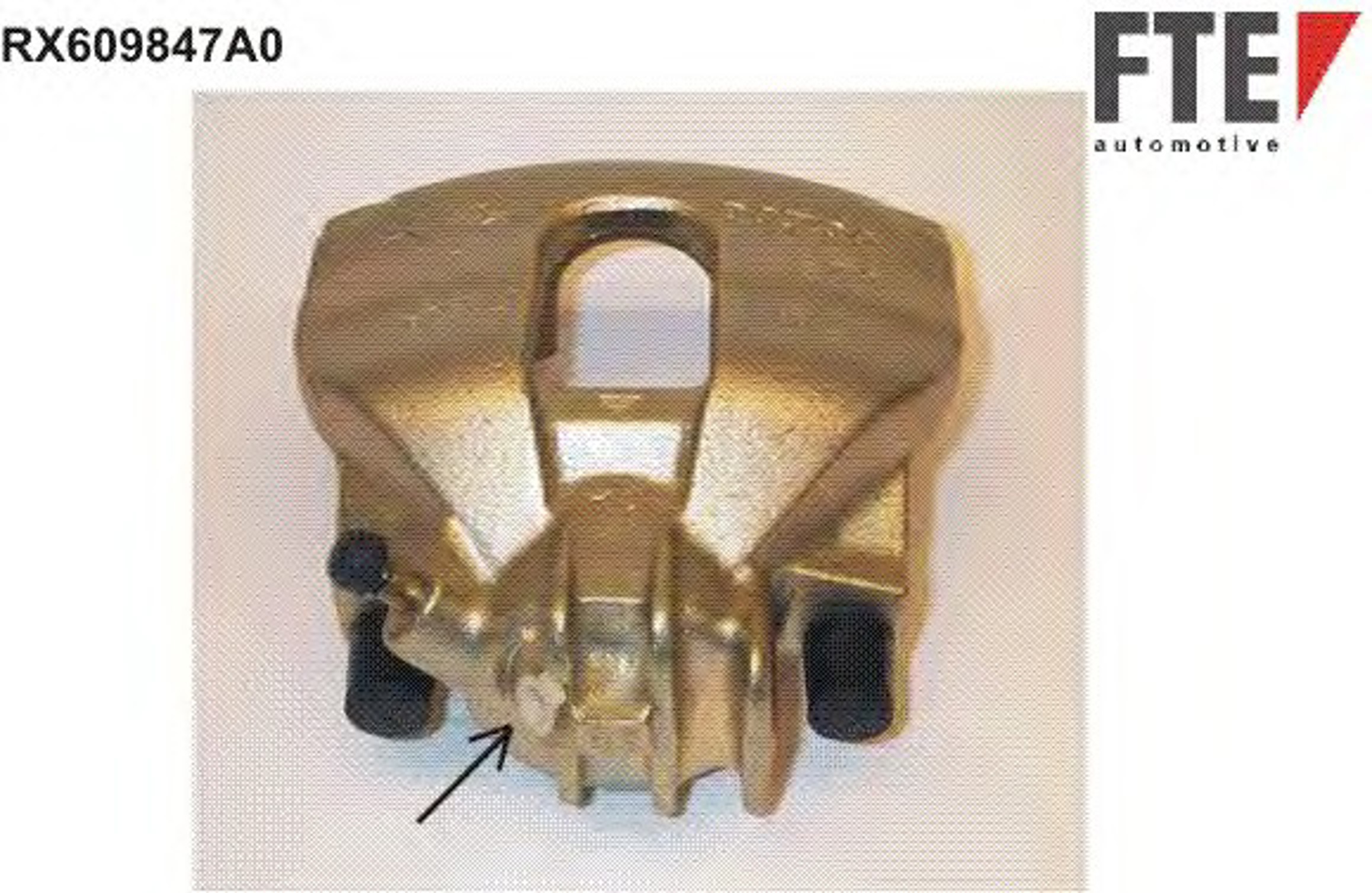 Суппорт тормозной FTE RX609847A0