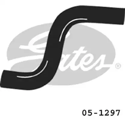 Изогнутый патрубок системы охлаждения GATES 05-1297