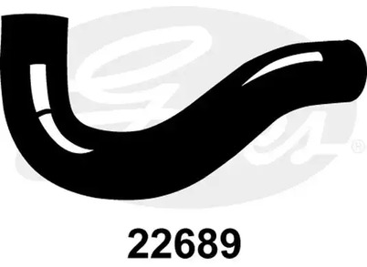 Патрубок системы охлаждения GATES 22689