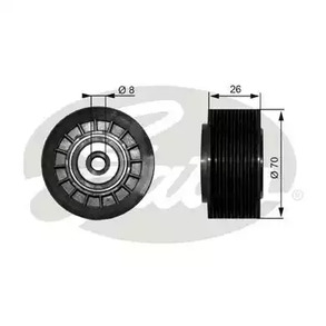 Ролик поликлинового ремень drivealign GATES T38090