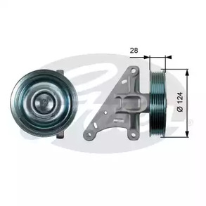Ролик приводного ремня GATES T36427