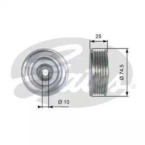 Ролик приводного ремня GATES T39285