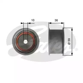 Ролик приводного ремня GATES T41227