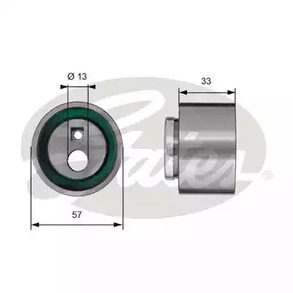 T41258 GATES Ролик приводного ремня