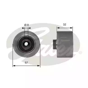 T42066 GATES Ролик приводного ремня