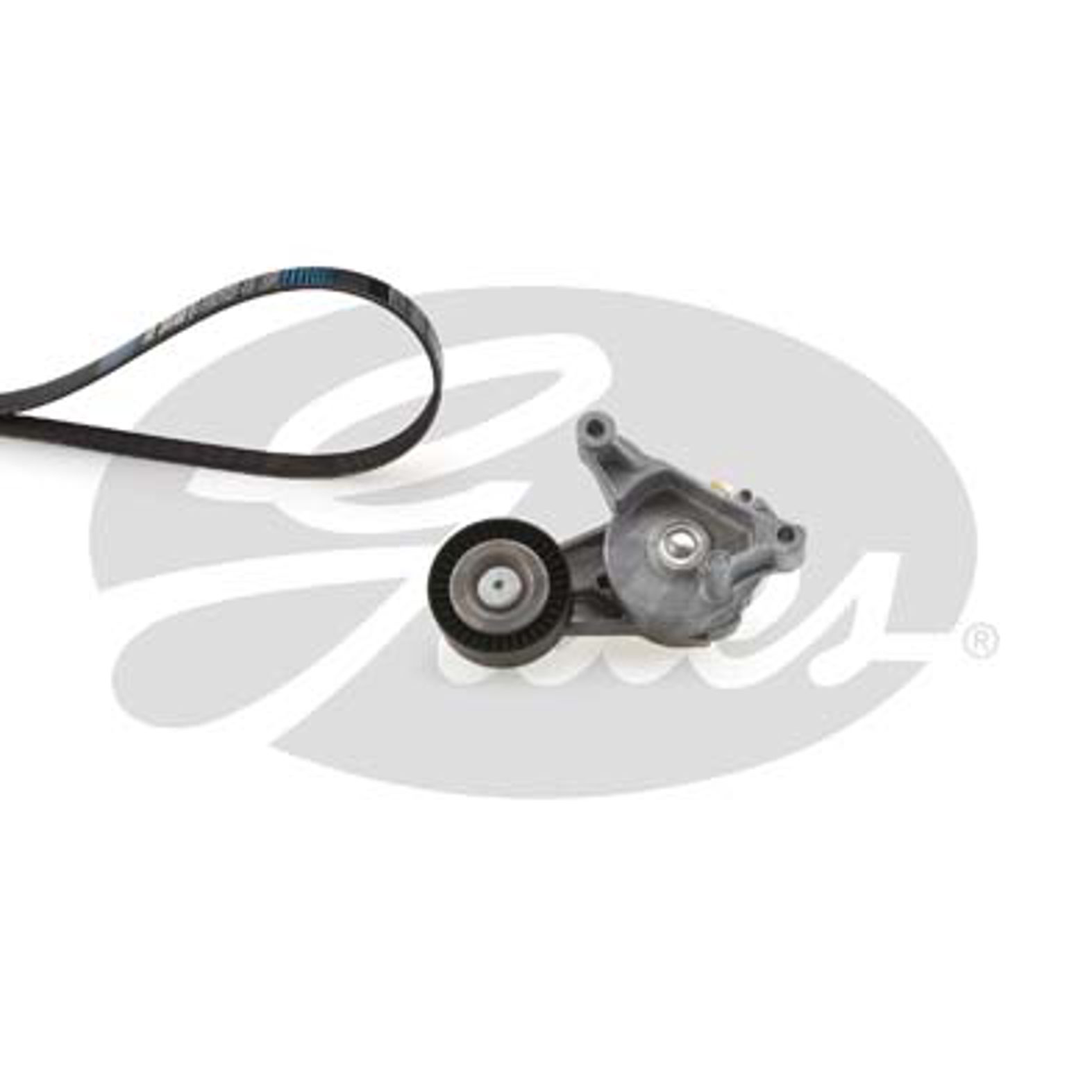 Комплект поликлинового ремня vw caddy iii GATES K026DPK1215