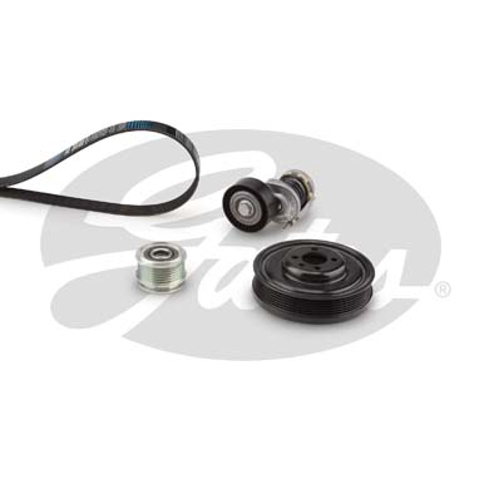 Комплект поликлинового ремня audi q3 GATES K046PK1070