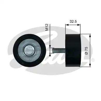 T36741 ролик натяжителя ремня GATES T36741