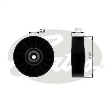 Ролик ручейкового ремня GATES T38093