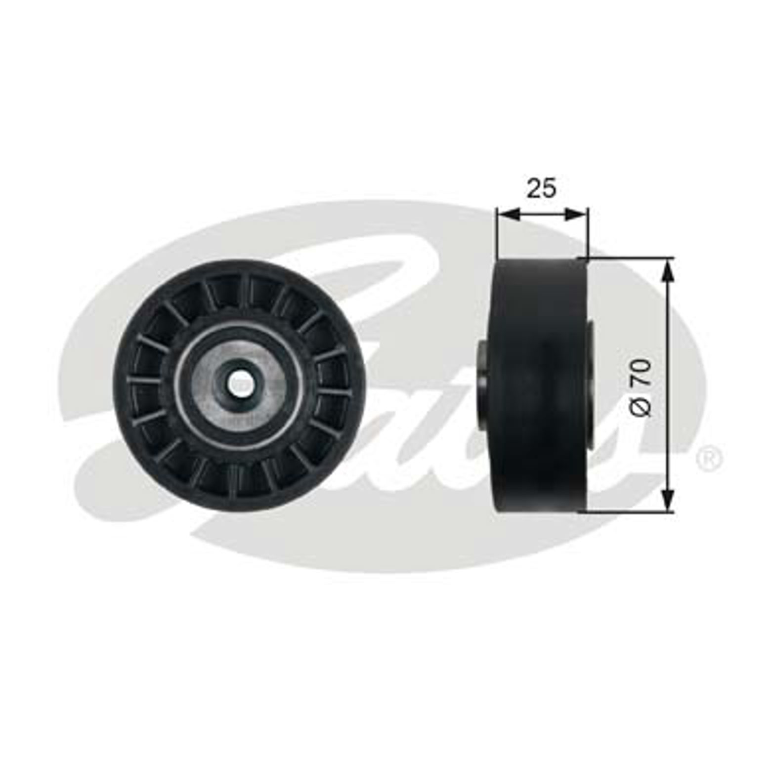 Ролик приводного ремня GATES T38095