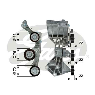 Ролик приводного ремня GATES T39064