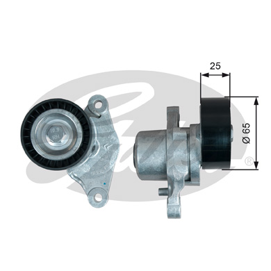 Ролик натяжной поликлинового ремня GATES T39377