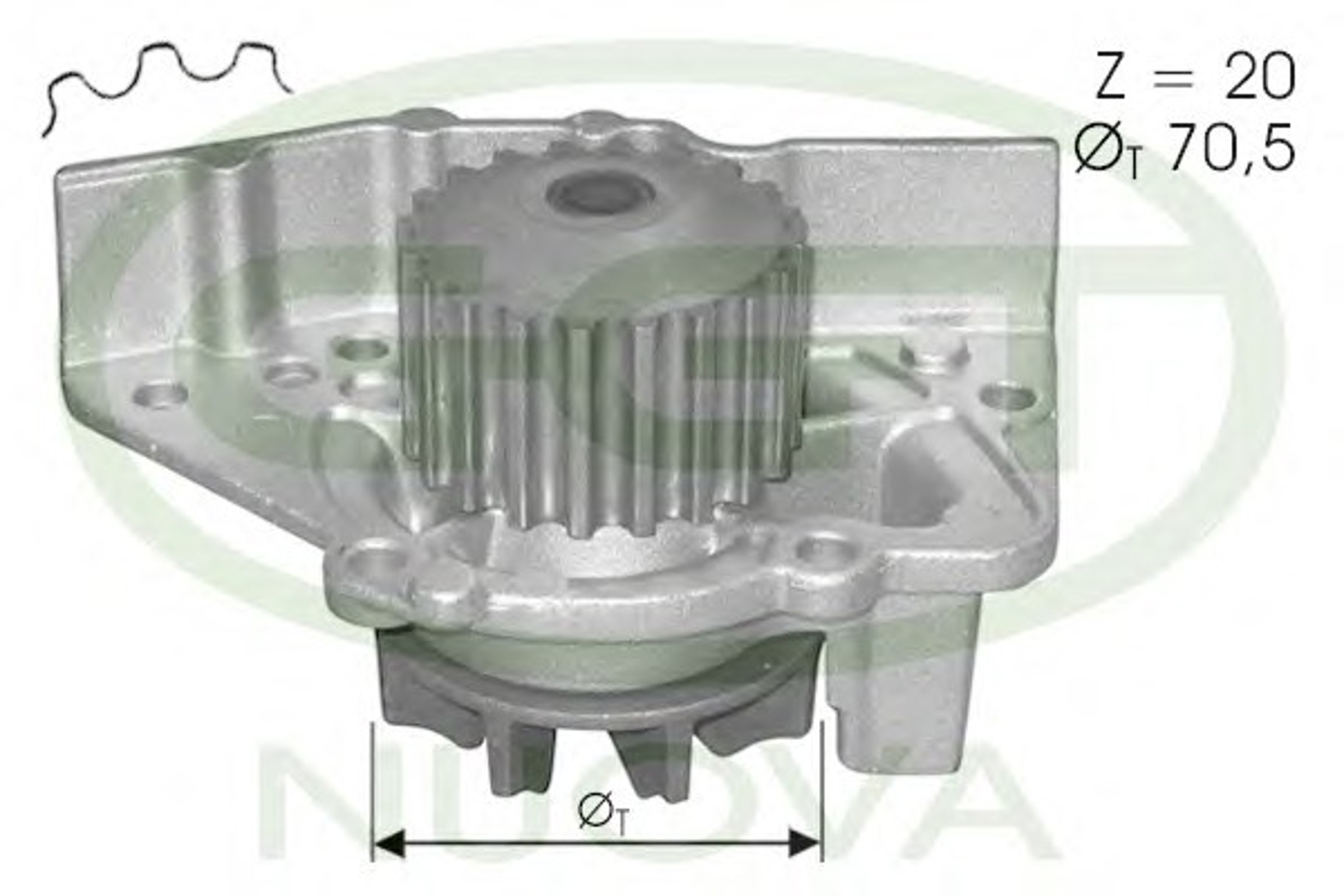 Насос водяной GGT PA12048