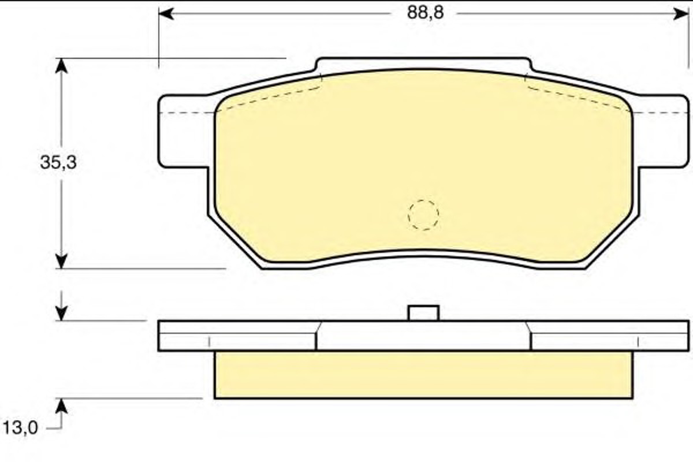 6107759 GIRLING Колодки тормозные дисковые