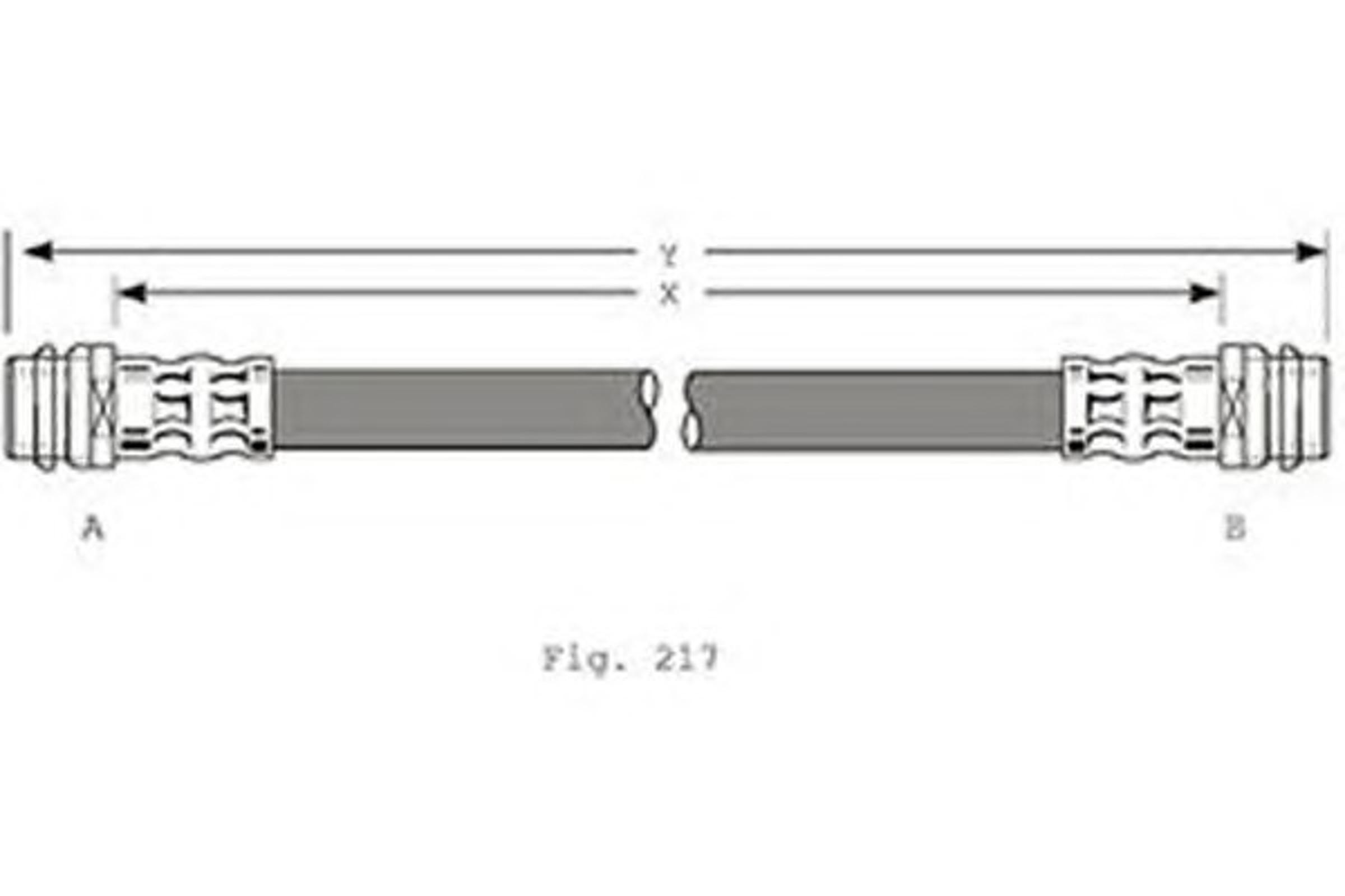 9001341 GIRLING Шланг тормозной