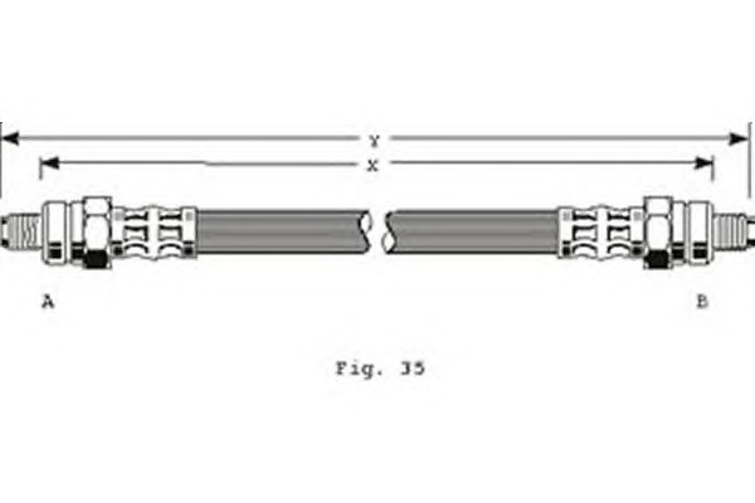 Шланг тормозной GIRLING 9003248