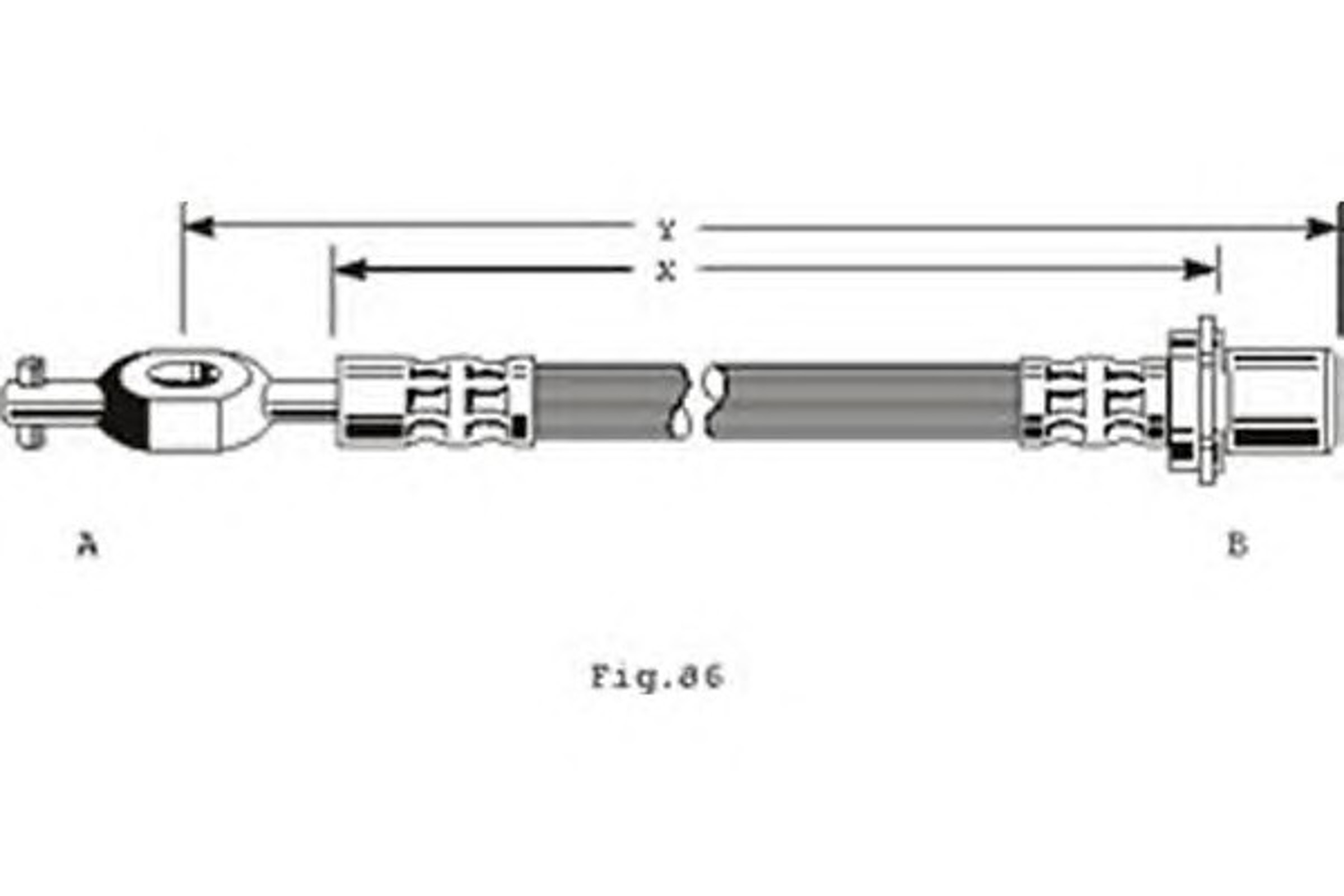 Шланг тормозной GIRLING 9004181