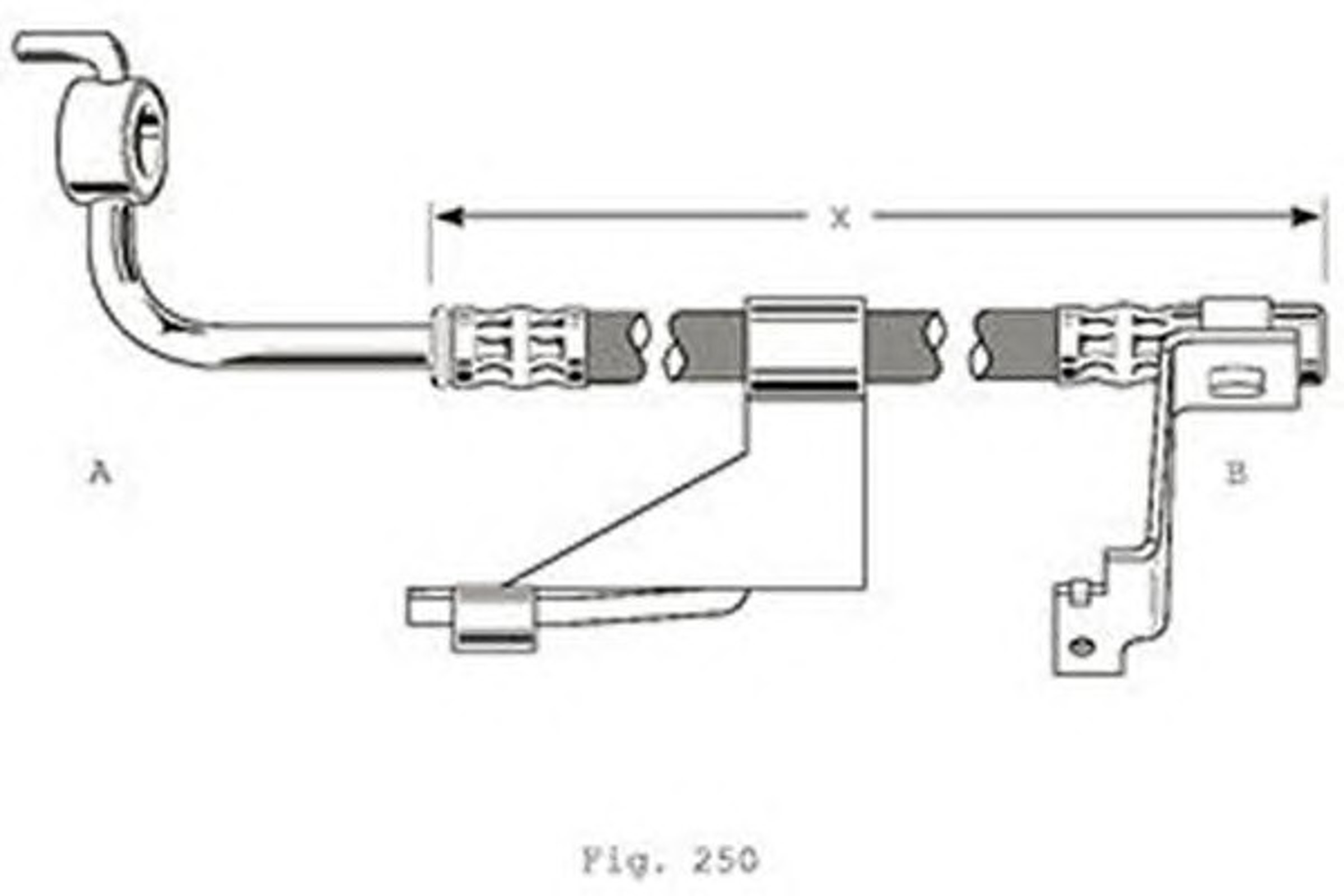 Шланг тормозной GIRLING 9004363