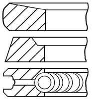 Поршневые кольца GOETZE 08-440300-00