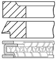 Поршневые кольца GOETZE 08-963300-00