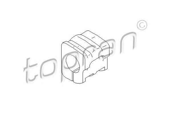 107 301 755 HANS PRIES/TOPRAN Втулка стабилизатора