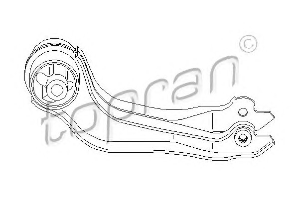 110 141 755 HANS PRIES/TOPRAN Опора КПП