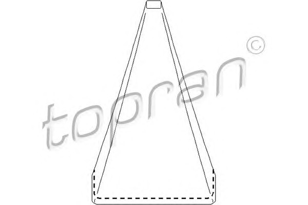 107 322 466 HANS PRIES/TOPRAN Чехол рычага КПП