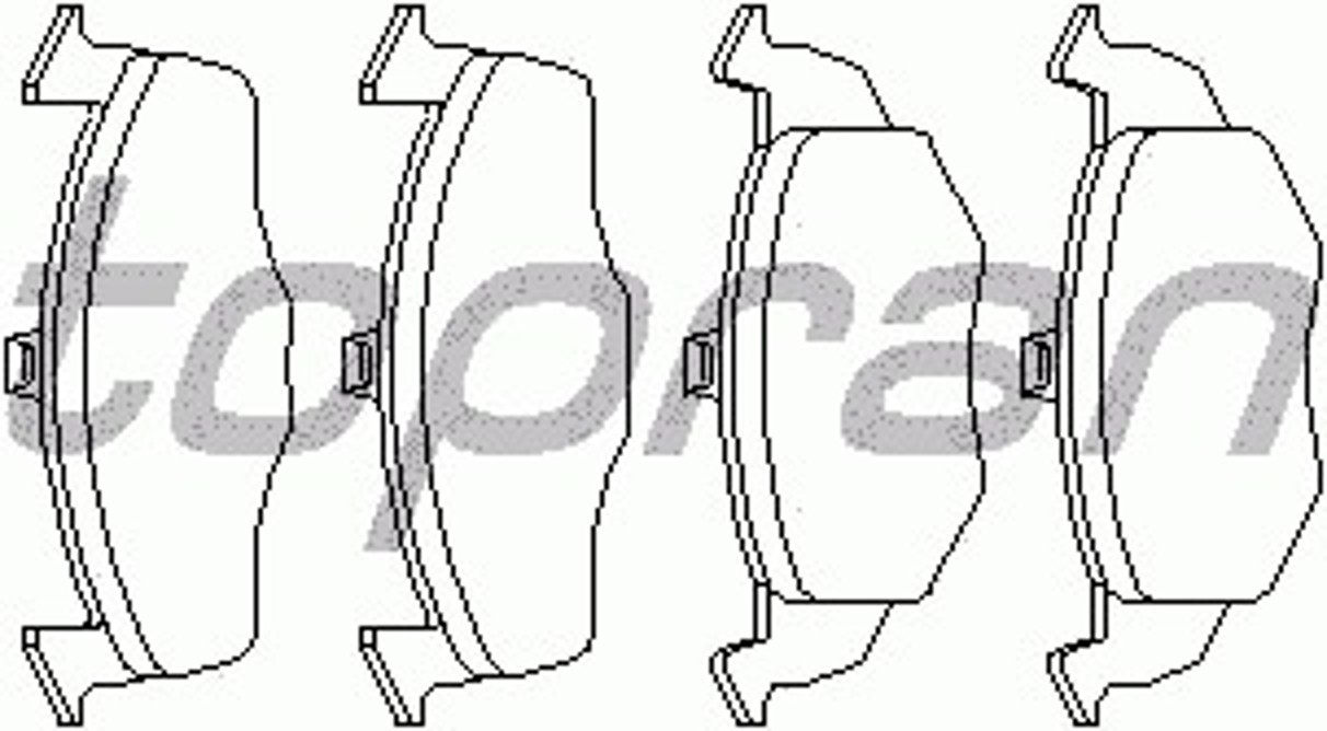 108506-015 HANS PRIES Колодки тормозные дисковые