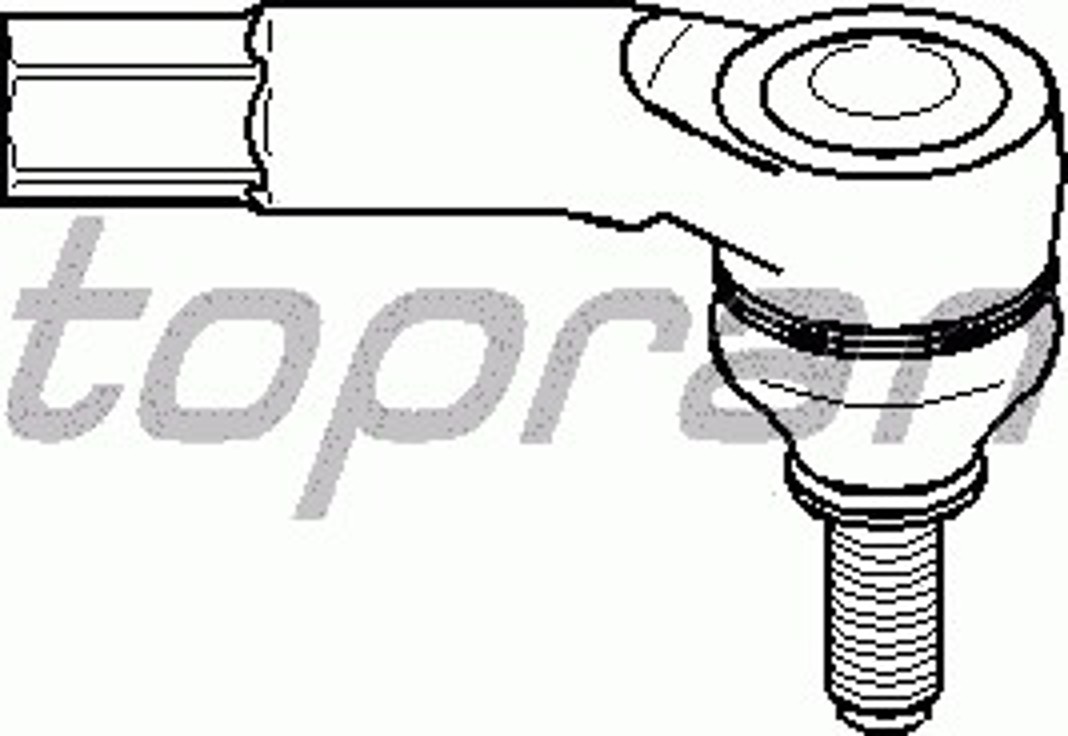110174-015 HANS PRIES Наконечник рулевой тяги