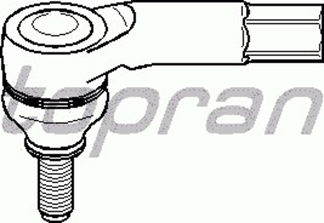 110514-015 HANS PRIES Наконечник рулевой тяги
