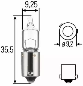 Лампа накаливания HELLA/BEHR/PAGID 8GH 007 643-121