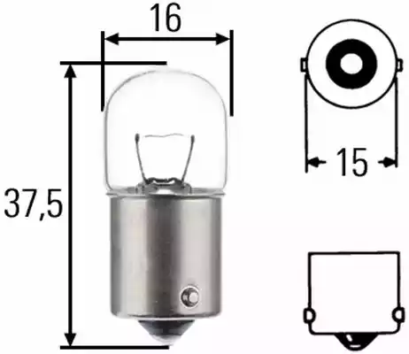 Лампа накаливания HELLA/BEHR/PAGID 8GA002071-241