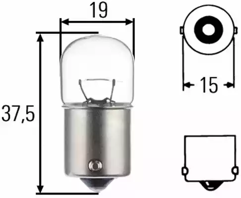 8GA002071-271 HELLA/BEHR/PAGID Лампа накаливания