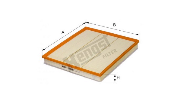Фильтр воздушный HENGST FILTER E1448L