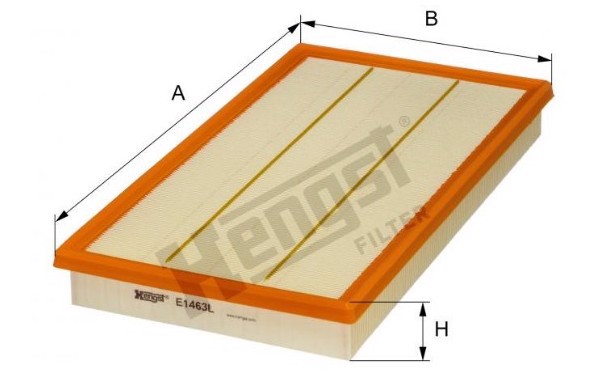 Воздушный фильтр HENGST FILTER E1463L