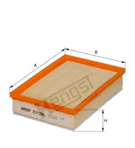 Фильтр воздушный HENGST FILTER E2129L