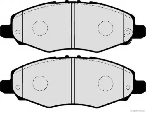 J3602017 HERTH+BUSS JAKOPARTS Тормозные колодки