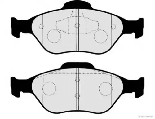 Тормозные колодки HERTH+BUSS JAKOPARTS J3603063