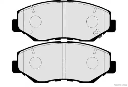 Тормозные колодки HERTH+BUSS JAKOPARTS J3604066