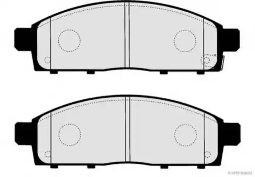 Тормозные колодки HERTH+BUSS JAKOPARTS J3605065