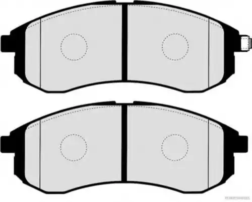 Тормозные колодки HERTH+BUSS JAKOPARTS J3605066